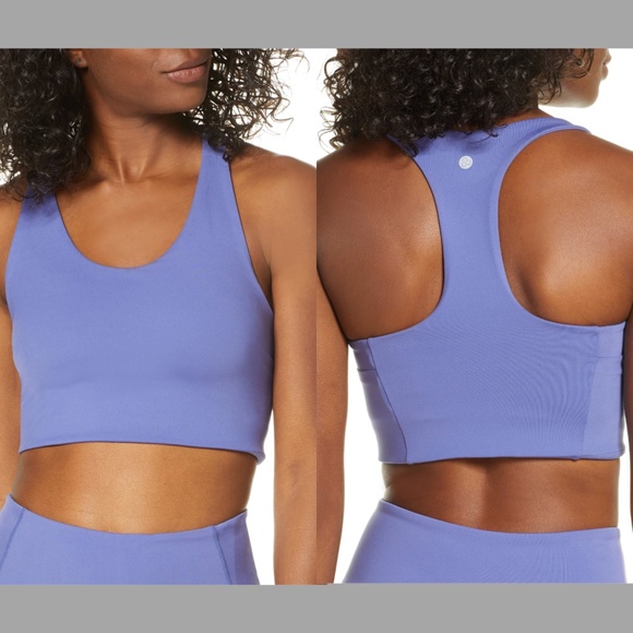 NWT Zella Studio Lite Longline‎ Sports Bra Small - Picture 1 of 12